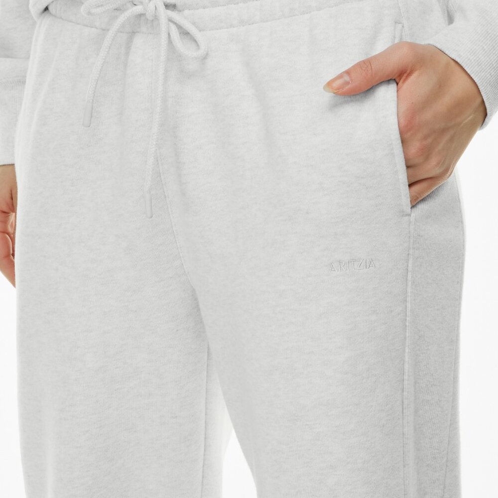 Cozy Fleece Boyfriend Straight Sweatpant Mid-rise boyfriend-fit Small